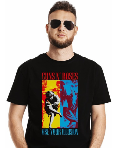 Polera Guns N Roses Use Your Illusion I Y Ii Rock Impresión