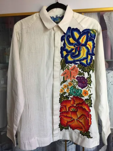 Guayabera istmeña hot sale