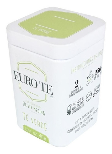 Duo Latas Eurote: Té Verde Jazmín 40g Y Perlas De Jazmín 50g