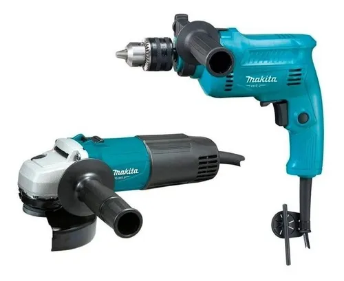 Combo Taladro M0901b Y Amoladora Makita M0901b