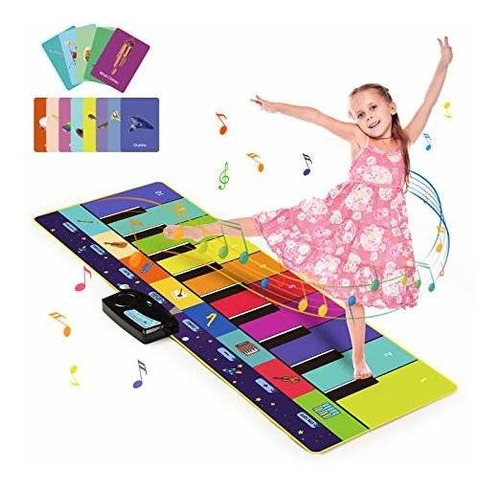 Joyjoz Kids Piano Mat, Juguetes Musicales Con 100 Melodías P