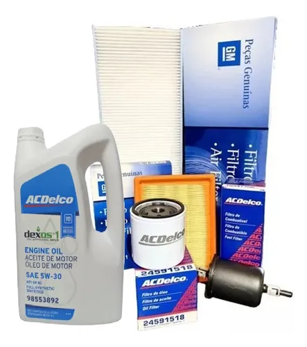 Kit Filtros + Aceite Sintetico 5w-30 Corsa/agile Gm