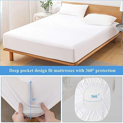 Protector Colchón Impermeable Twin, 2 Unidades - Suave,