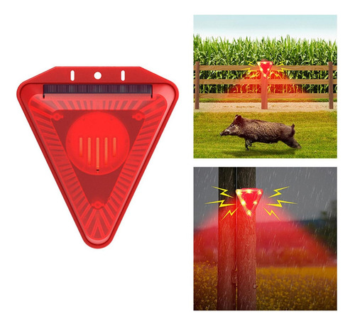 Alarme Solar Com Sensor De Movimento Pir Externo