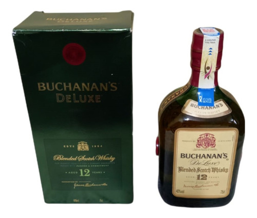 Whisky Buchanans Deluxe 12 Años De 750ml De Oferta