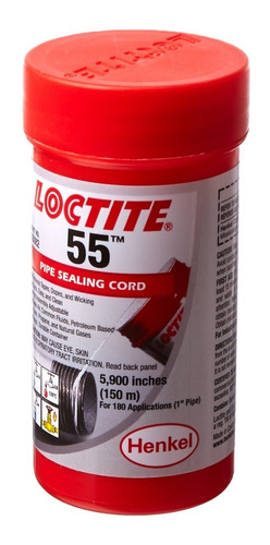 Loctite 55, Hilo Sellador De Tuberías, 145 Metros