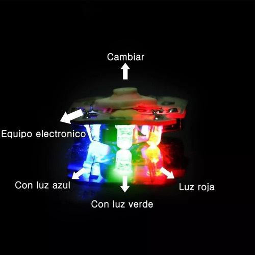 Pulsera Luminosa Giratoria Creativa, 25 Unidades, Regalo Par