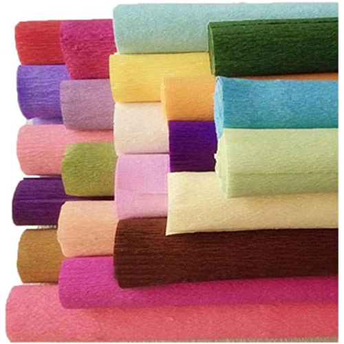 Rollo De Papel Crepé Italiano Premium De 180 Gramos, 2...