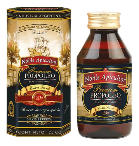 Propóleo Premium Noble Apicultor Antibiótico Natural 125ml