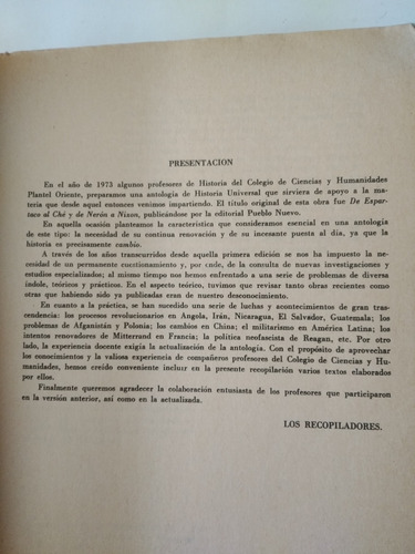 De La Prehistoria A La Historia (Usado)