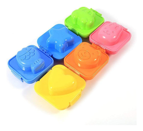 Set 6 Molde De Arroz Para Sushi Con Forma De Huevo Cocido