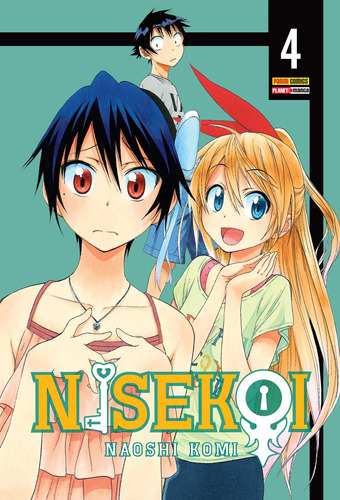 Nisekoi Vol. 4, de Komi, Naoshi. Editora Panini Brasil LTDA, capa mole em português, 2021