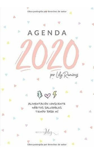 Libro : Agenda 2020 Por Lily Ramirez Meal Plan - Ramirez,. 