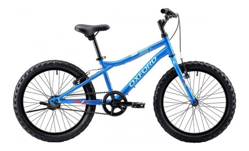 Bicicleta Oxford Aro 20 Drako 1v Azul/turquesa (niño)