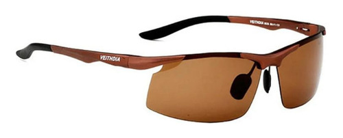 Lentes De Sol Polarizados Uv 400 De Hombre Veithdia 6535