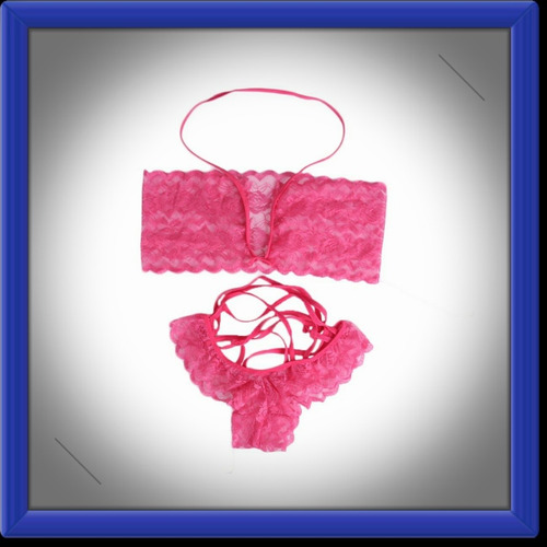 Conjunto Sexy De Encaje