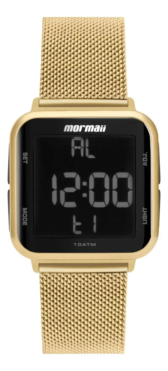 Relógio Dourado Mormaii