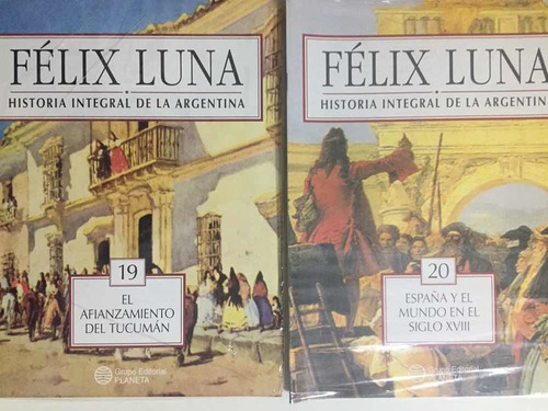 Historia Argentina Félix Luna Carpeta+11 Fascículos Sellados