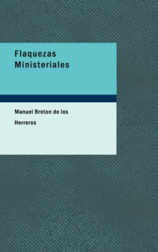 Libro: Flaquezas Ministeriales: Comedia Cinco Actos (spani