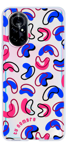 Funda Para Huawei Para Mujer Figuras Abstracto Con Nombre