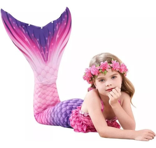 Colas De Sirena Para Nadar Para Niñas De 3 A 12 Años