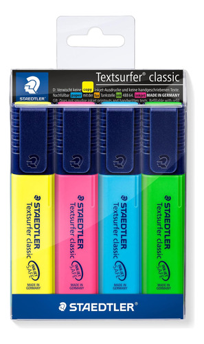 Resaltadores Staedtler Textsurfer Classic 364 Colores 4