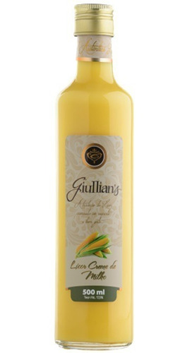 Imagem 1 de 1 de Licor De Milho Creme 500ml - Giullian's