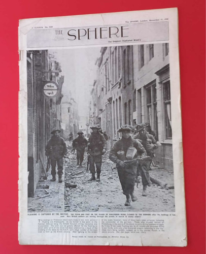 Periódico Británico Segunda Guerra Mundial (nov. De 1944) | Cuotas sin  interés