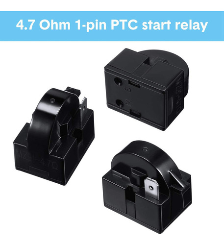 Para 2 Relés Ptc Qp2-4.7, Relé De Refrigerador De 1 Pin Y
