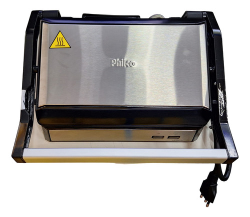 Grill E Sanduicheira 2 Em 1 Philco Pgr21pi Maxx Clean 1000w 220