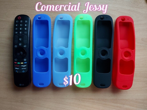 Imagen 4 de 6 de Estuches Protectores De Silicona Para Control Remoto LG.