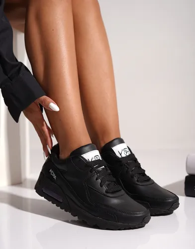 Zapatillas negras de mujer hotsell