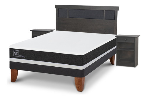Cama Europea Gris