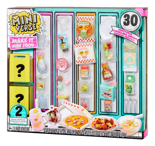 Miniverse Food 30 Figuras Multi Pack Make It Mini Food