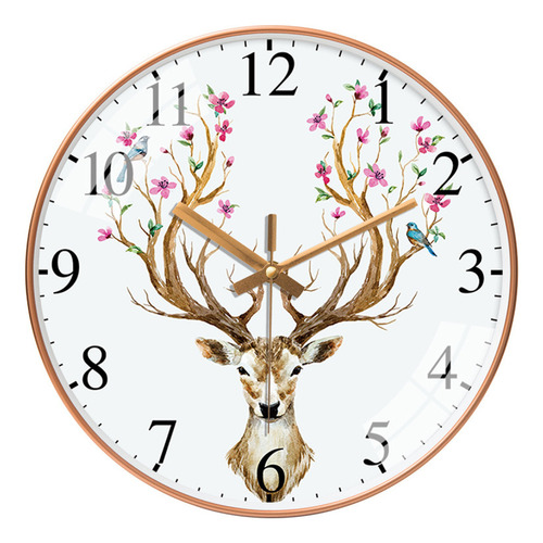 Hermoso Reloj De Metal 102 De Estilo Escandinavo A La Moda,