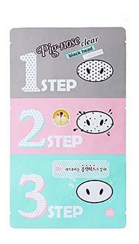 [holika Holika] Pig Nose Clear Black Head Kit De 3 Pasos (3