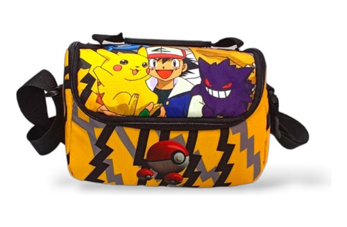 Lonchera Redonda Pokemon Pikachu Amigos Personalizadas