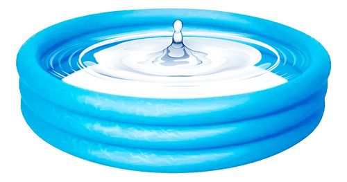 Piscina Inflável Redonda 152 Cm X 30 Cm 282 Litros Cor Azul