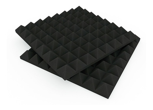 Panel Acústico Fonoabsorbente Piramide Basic 500x500x50mm