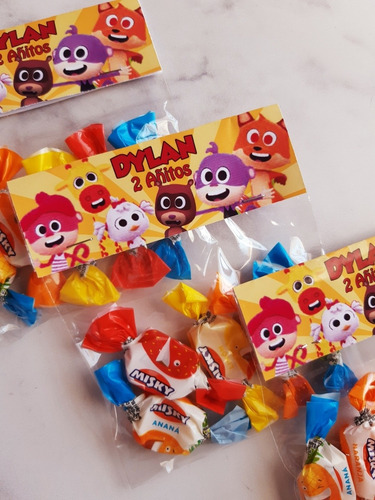 Candy Bar Canciones Del Zoo Personalizado 10 Niños