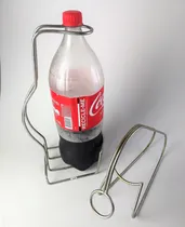 Comprar Antigo Par De Suportes Garrafas, Vinho Em Metal 11639 Rrdeco
