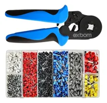 Comprar Kit Alicate Crimpar Cu002F1200 Terminal Ilhós 0,25 A 10mm