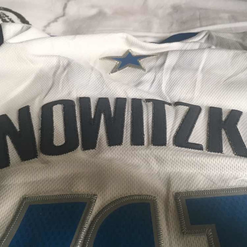 Camisa De Basquete Dallas Mavericks 41 Dirk Nowitski
