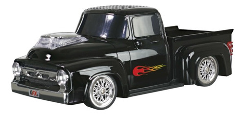 Bocina Portátil Qfx Bt-1956 Retro Truck Bluetooth (negra)