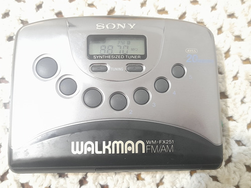 Walkman Sony Wm-fx251 - Ler Descrição (Usado)