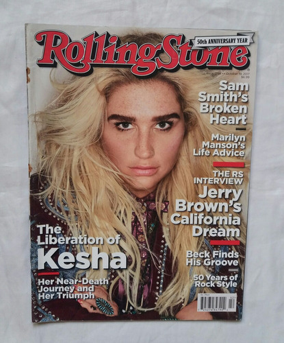 Kesha Revista Rolling Stone En Ingles 2017 Oferta