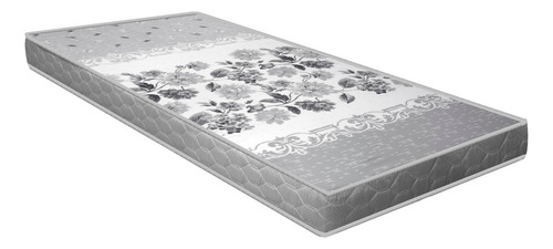 Kit Colchão Solteiro Espuma D33 Qualidade P/cama Beliche 2un Cor Branco