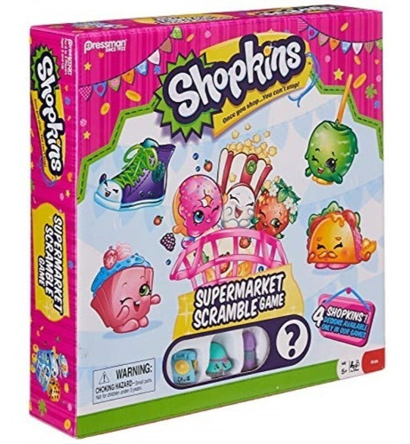 Juego De Mesa Shopkins Supermarket Scramble Game