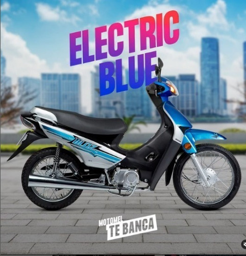 Imagen 12 de 13 de Motomel Blitz 110 Base Azul 0km 2022 Smash Crono Envio Honda