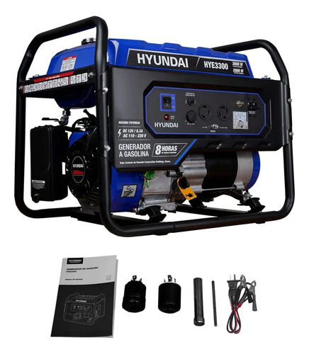 Generador Hyundai Monofasico Maxima Potencia 3000w - Hye3300